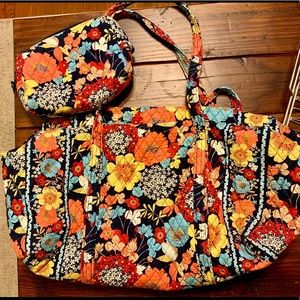 Vera Bradley Large Duffle Set